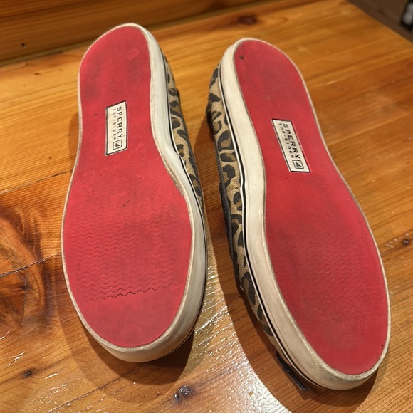 Sperry Leopard Boat Shoes - Picture 4 of 4